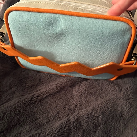 Green and Orange Women's Bag - Picture 5 of 8